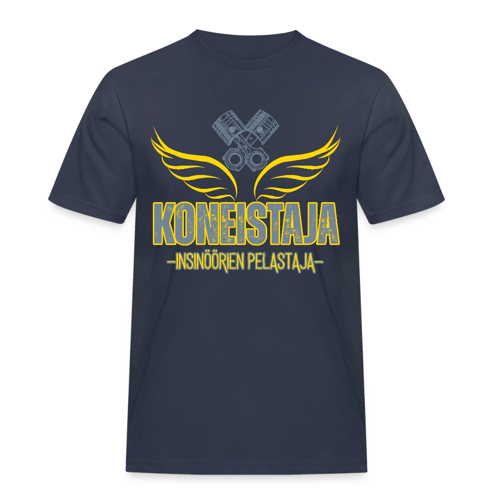 Miesten Workwear T-paita Koneistaja 1 - navy