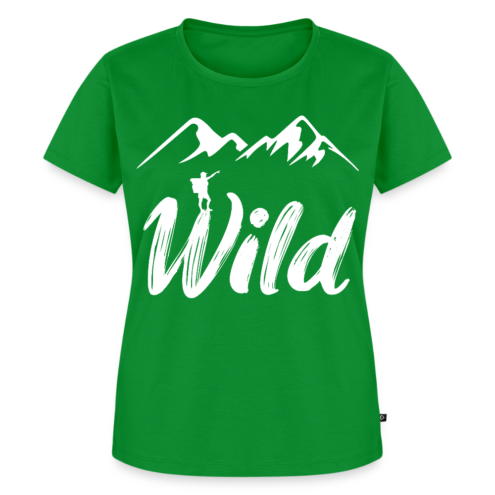 Naisten Premium T-Paita Wild - vihreä