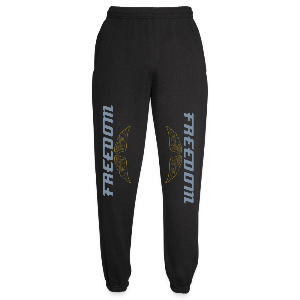 Unisex Collegehousut Vapaus - musta