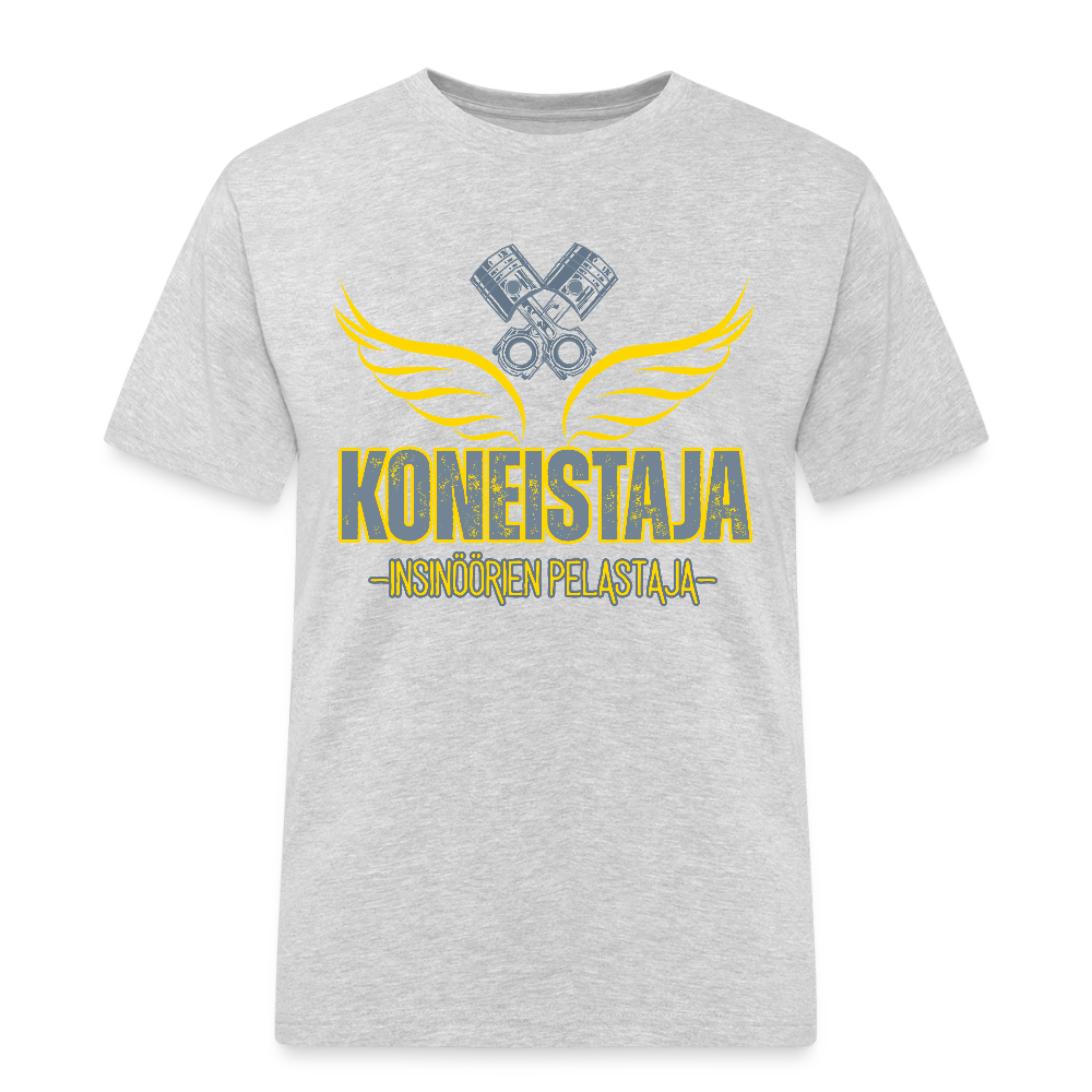 Miesten Workwear T-paita Koneistaja 1 - harmaasävyinen