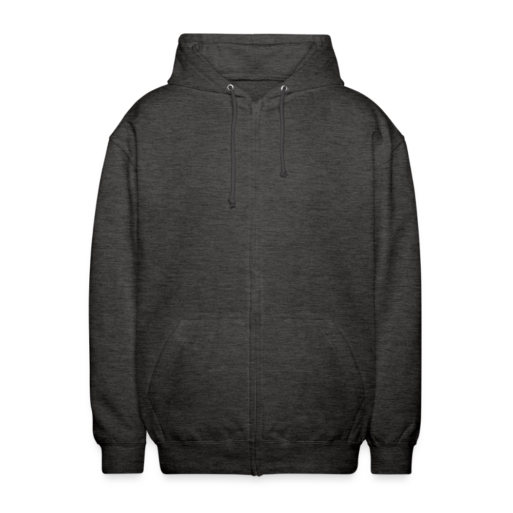 Unisex Vetoketjuhuppari Machinist - hiilenharmaa