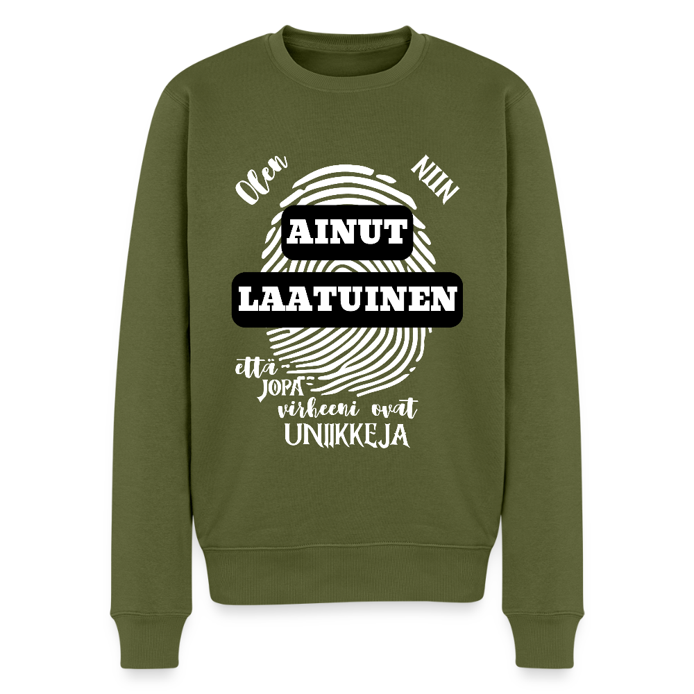 Miesten Premium collegepaita AInutlaatuinen - khaki