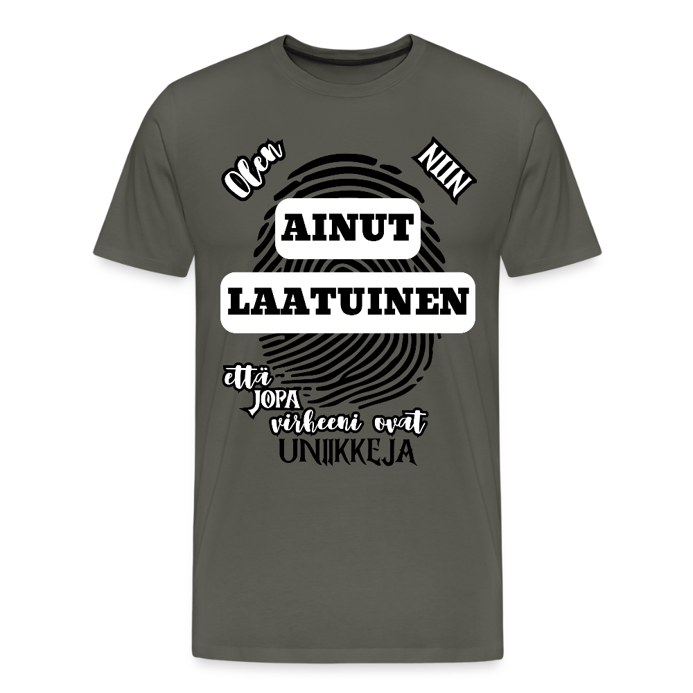Miesten Premium T-paita Ainutlaatuinen Vaaleat värit - asfaltin