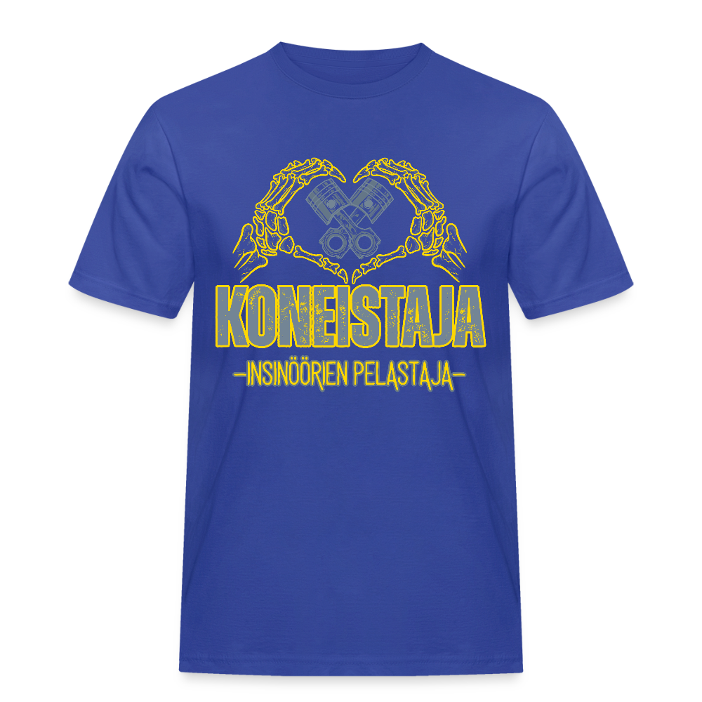 Miesten Workwear T-paita Koneistaja 2 - royal sininen