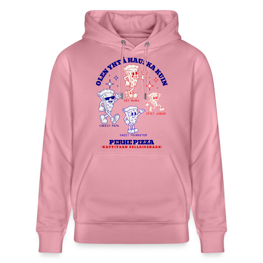 Unisex luomuhuppari Perhe Pizza - lila unelma