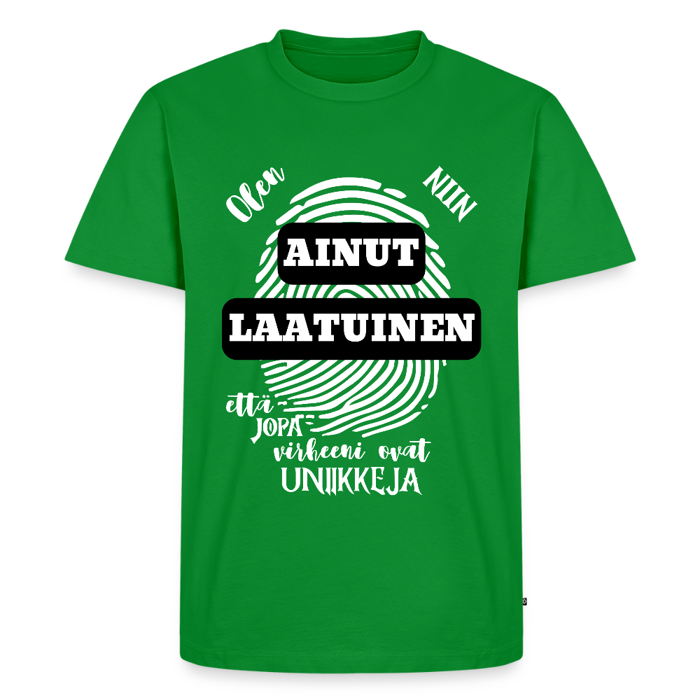 Miesten Premium T-paita Ainutlaatuinen - vihreä