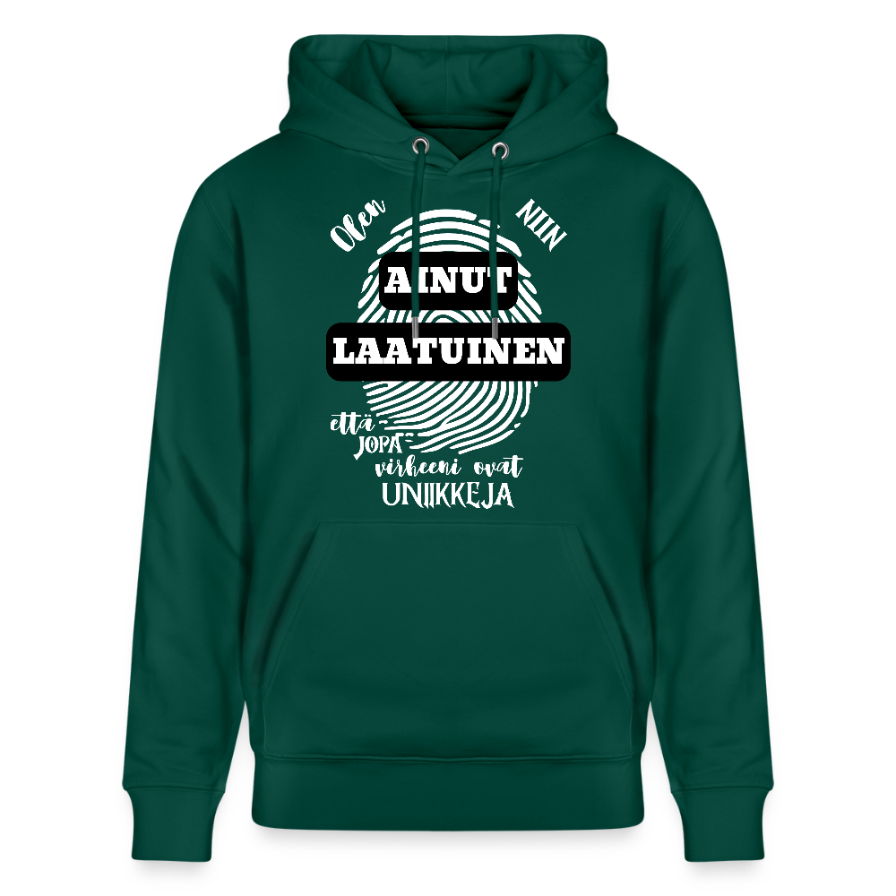 Unisex luomuhuppari Ainutlaatuinen - metsä