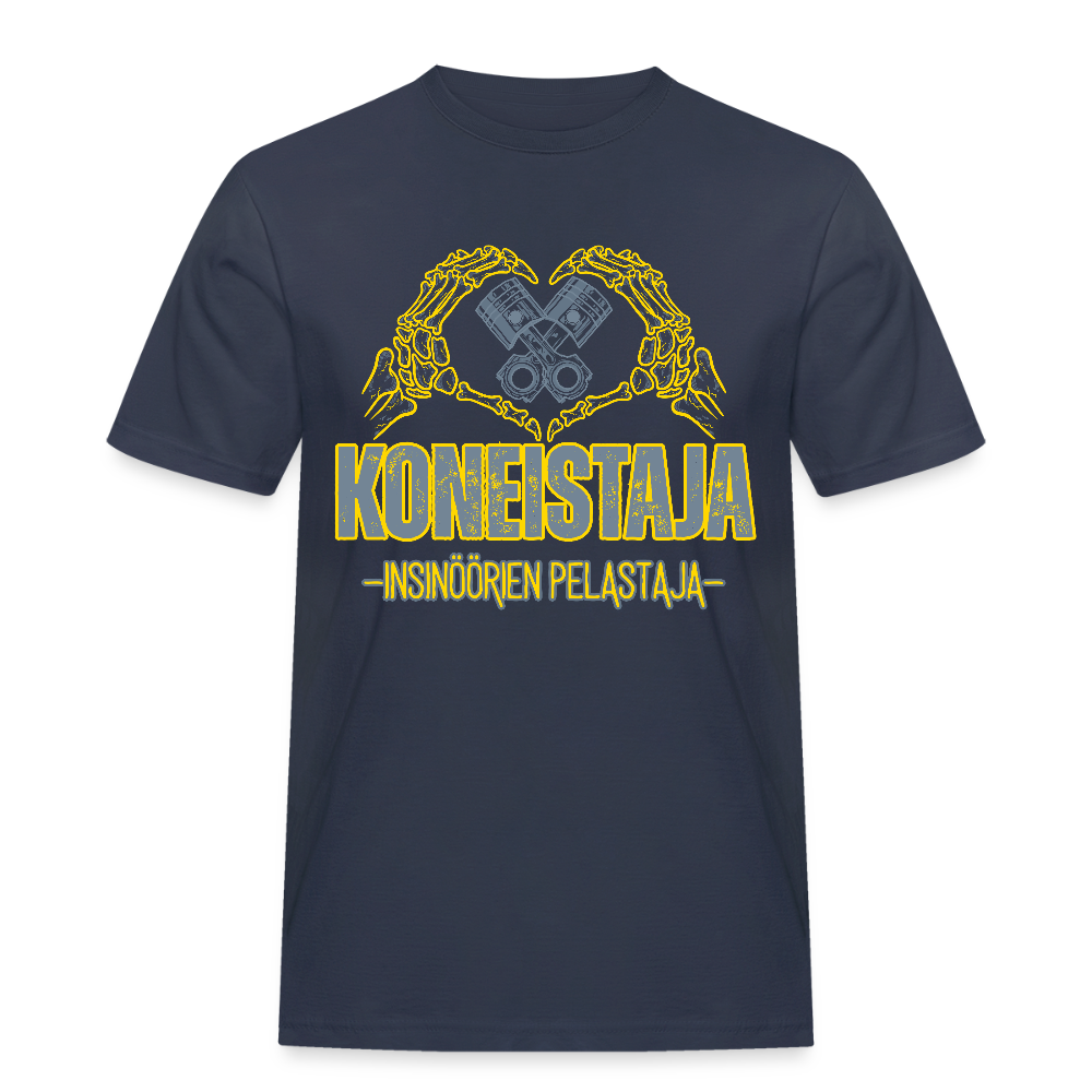 Miesten Workwear T-paita Koneistaja 2 - navy