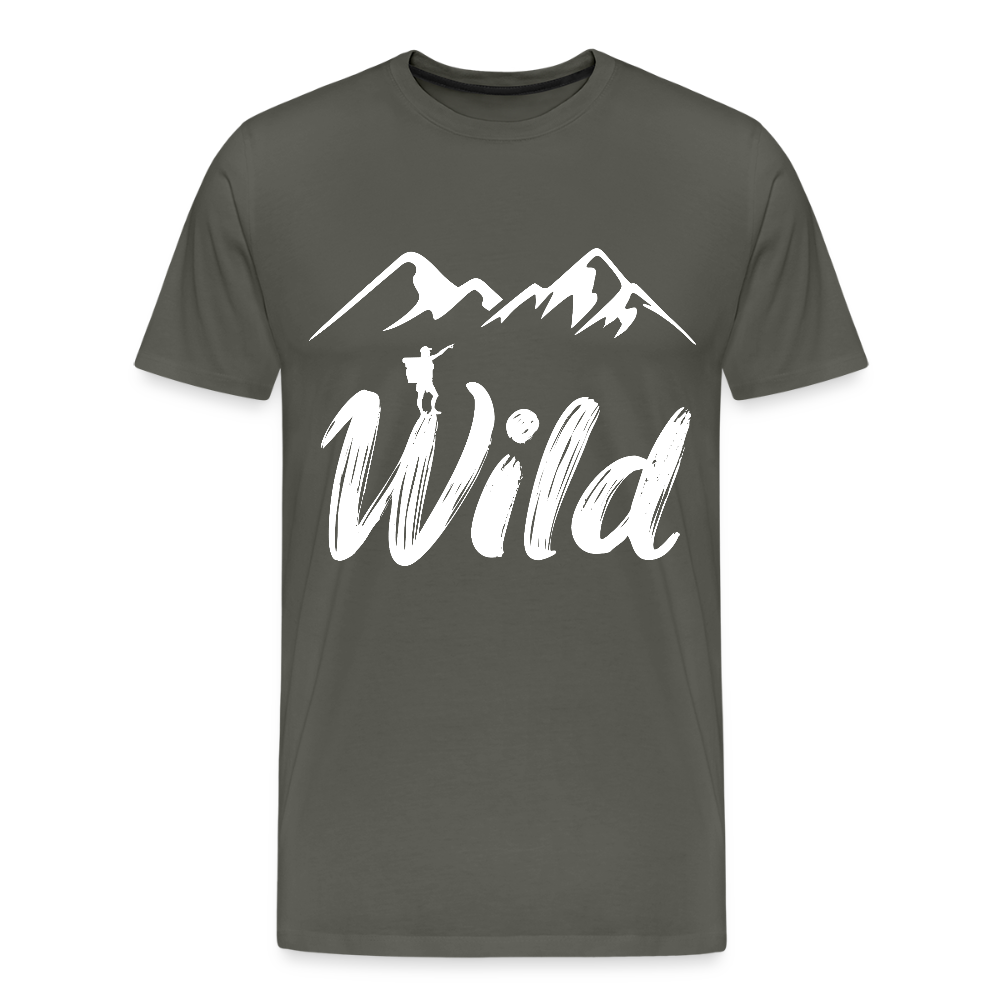 Miesten Premium T-Paita Wild - asfaltin
