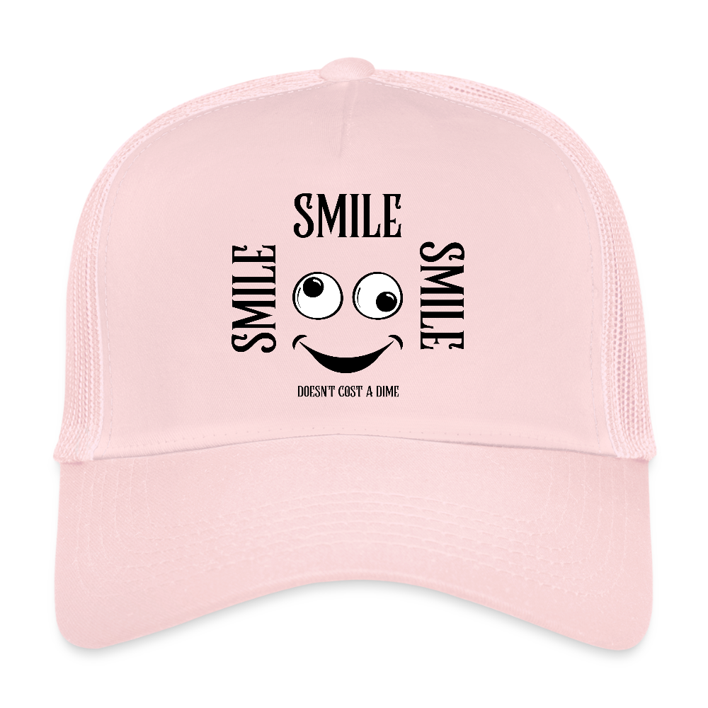 Smile Trucker Lippis - vaaleanpunainen