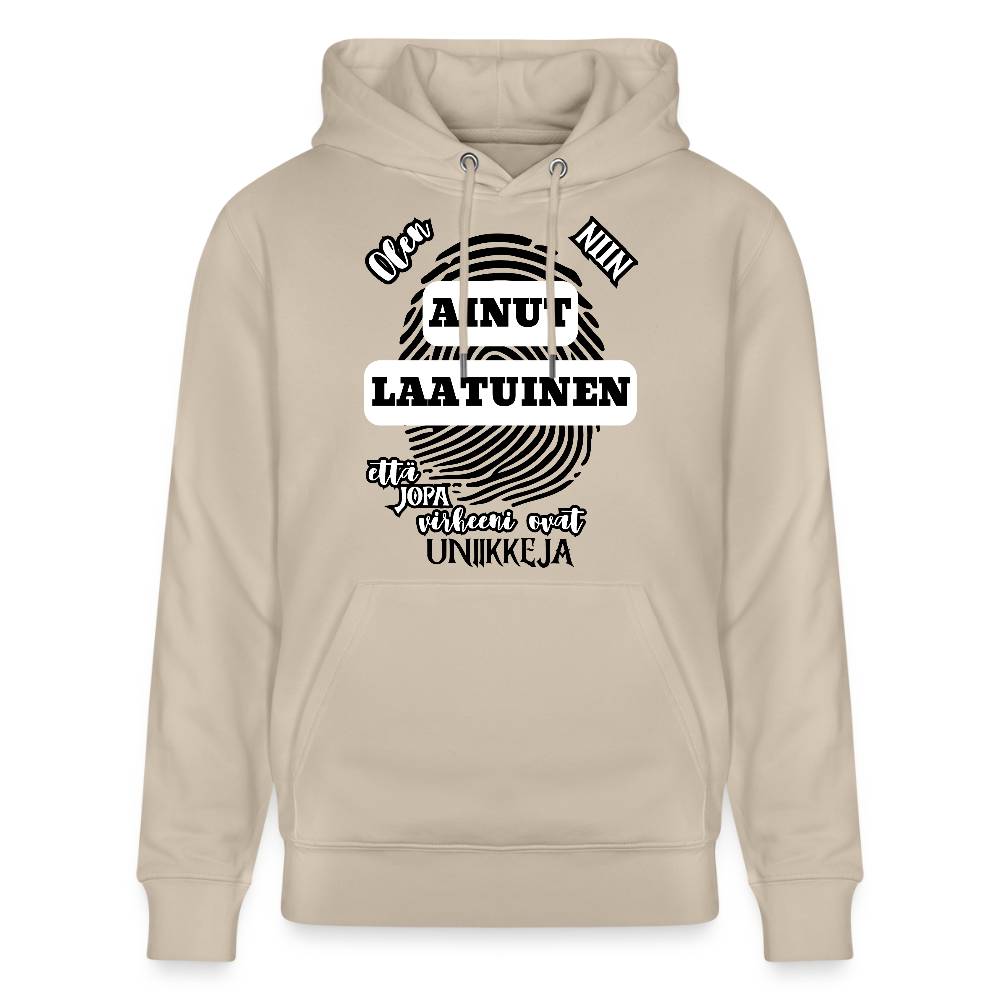 Unisex luomuhuppari Ainutlaatuinen Vaaleat värit - beige