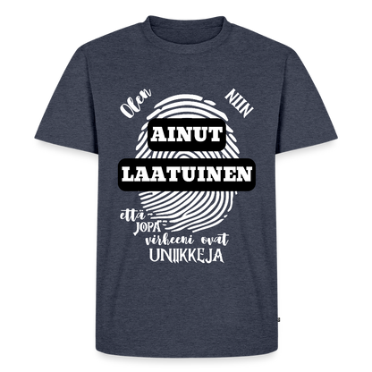 Miesten Premium T-paita Ainutlaatuinen - deniminsininen 