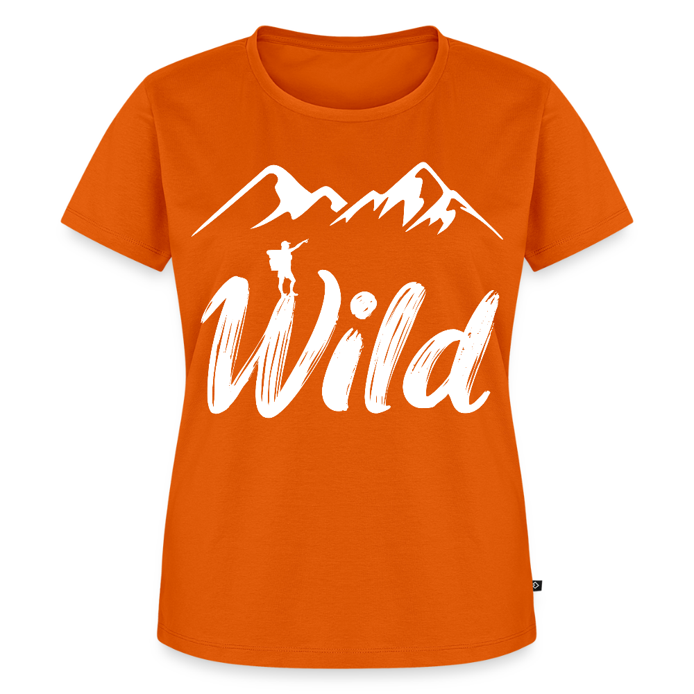 Naisten Premium T-Paita Wild - oranssi 