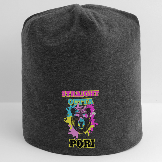 Jersey-pipo Straight Outta Pori Värikäs - hiilenharmaa