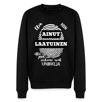 Miesten Premium collegepaita AInutlaatuinen - musta