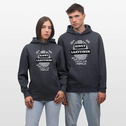 Unisex luomuhuppari Ainutlaatuinen - sähkönsininen