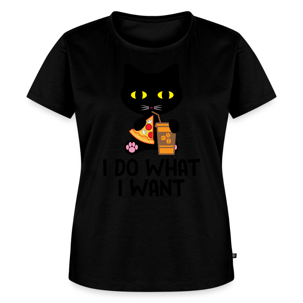 Naisten Premium T-Paita I Do What I Want - musta