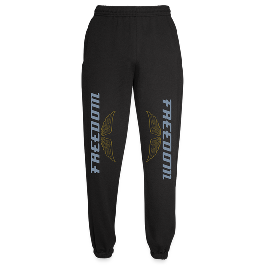 Unisex Collegehousut Vapaus - musta