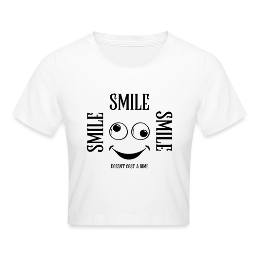Napapaita Smile - valkoinen
