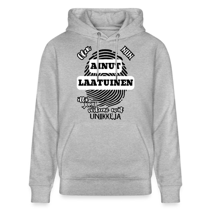 Unisex luomuhuppari Ainutlaatuinen Vaaleat värit - harmaasävyinen