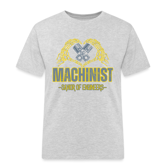 Miesten Workwear T-paita Machinist 2 - harmaasävyinen