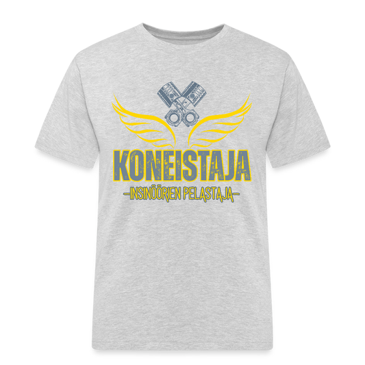 Miesten Workwear T-paita Koneistaja 1 - harmaasävyinen