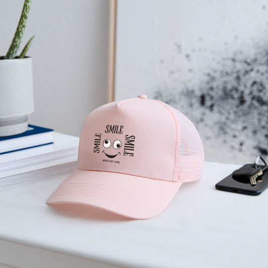 Smile Trucker Lippis - vaaleanpunainen