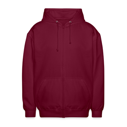 Unisex Vetoketjuhuppari Koneistaja 1 - bordeaux