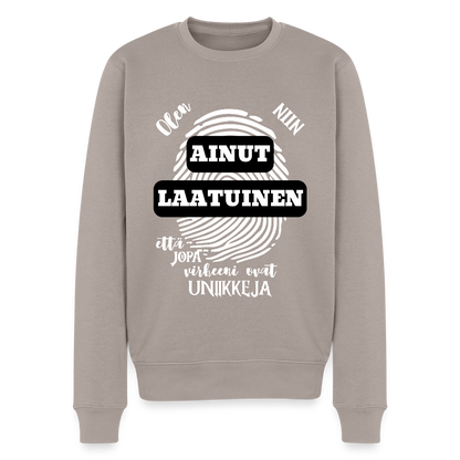 Miesten Premium collegepaita AInutlaatuinen - taupe