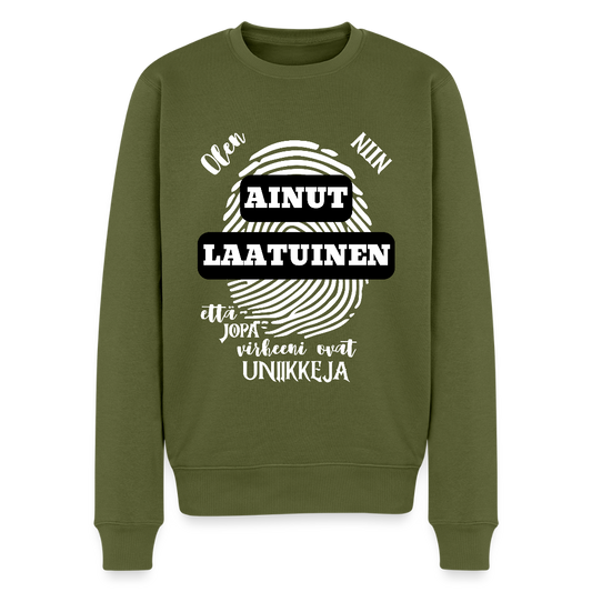 Miesten Premium collegepaita AInutlaatuinen - khaki