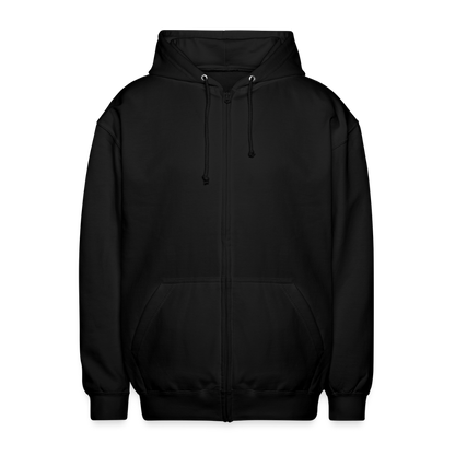 Unisex Vetoketjuhuppari Machinist - musta