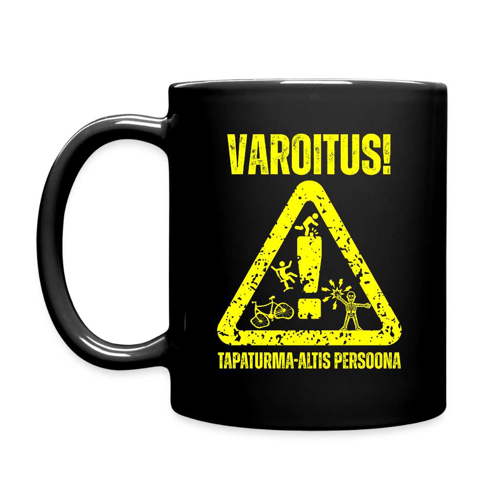 Musta muki Tapaturma-altis - musta