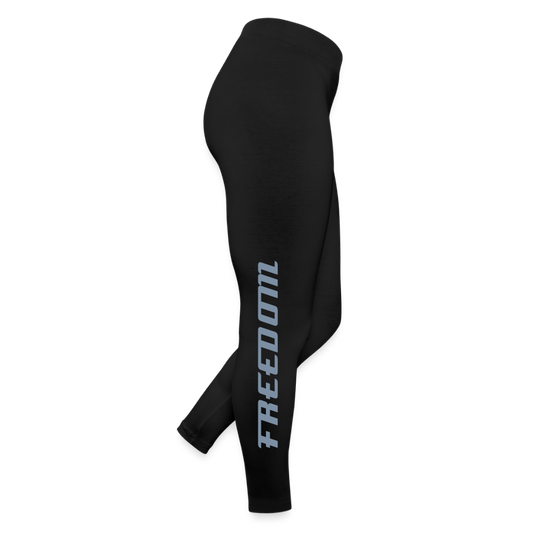 Naisten jerseyleggingsit Vapaus - musta