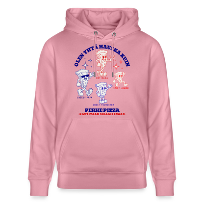 Unisex luomuhuppari Perhe Pizza - lila unelma