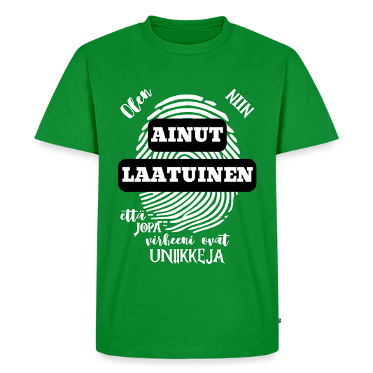 Miesten Premium T-paita Ainutlaatuinen - vihreä