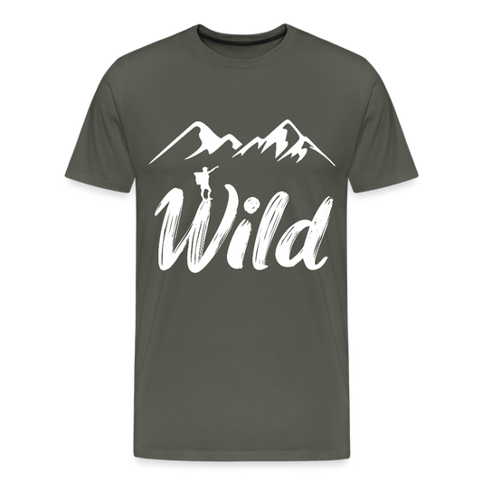 Miesten Premium T-Paita Wild - asfaltin