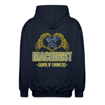 Unisex Vetoketjuhuppari Machinist 2 - laivasto