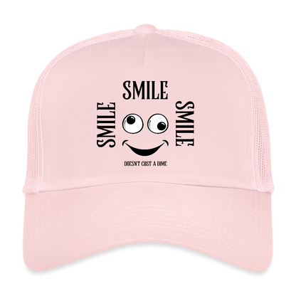 Smile Trucker Lippis - vaaleanpunainen