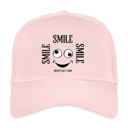 Smile Trucker Lippis - vaaleanpunainen
