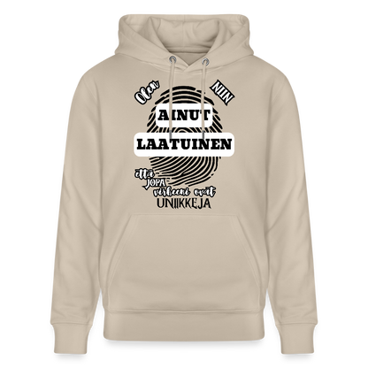 Unisex luomuhuppari Ainutlaatuinen Vaaleat värit - beige
